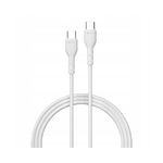 DEVIA Kintone Series USB-C Mâle Mâle 3A 1m Blanc infinytech Réunion 01