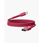 FRESH N REBEL FlexWave USB to USB-C 2m Rouge infinytech Réunion 01
