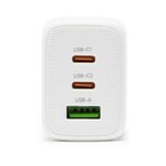 BLUESTORK Chargeur 65W USB-C et USB-A avec câble USB-C Blanc infinytech Réunion 03