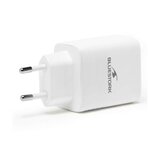 BLUESTORK Chargeur 65W USB-C et USB-A avec câble USB-C Blanc infinytech Réunion 02