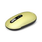 Souris PORT DESIGNS sans fil et Bluetooth rechargeable PURE MAC Jaune infinytech Réunion 03