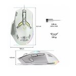 SPIRIT of GAMER Elite M60 Blanc infinytech Réunion 03