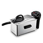 FRITEUSE SEMI-PRO INOX 3L 2100W AVEC VITRE KFRY INOX KITCHENCOOK infinytech Réunion 01