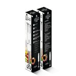 MIXEUR PLONGEANT PIED INOX HAND X WHITE KITCHENCOOK infinytech Réunion 05