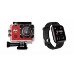 COFFRET CAMÉRA SPORT + MONTRE CONNECTÉE NEW TRONIC Infinytech