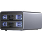 Boîtier externe USB-C 10Gbps RAID 2 baies pour disque SATA 3,5 HDD 2,5 SSD infinytech Réunion 01