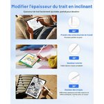 Stylet pour iPad Pro Air et mini Blanc infinytech Réunion 02