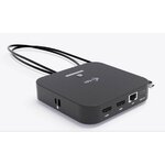 I-Tec Dual Docking Station USB-C Noir infinytech Réunion 02
