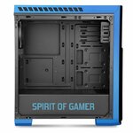Matériels informatique boitier pc SPIRIT OF GAMER Rogue III Bleu infinytech Réunion 3