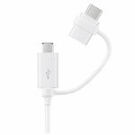 Accessoires téléphonie câble SAMSUNG USB vers micro USB et Type-C infinytech Réunion 2