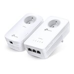 Matériels informatique 2 CPL Wi-Fi TP-LINK AV1200 3 ports Ethernet Gigabit TL-WPA8635P KIT infinytech Réunion 1