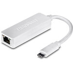 Matériels informatique adaptateur USB Type-C vers Gigabit TRENDNET TUC-ETG infinytech reunion 1