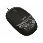 Matériels informatique souris pc LOGITECH M105 Filaire Noire infinytech Réunion 1
