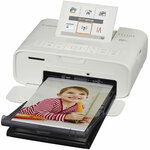 Matériels informatique imprimante photo CANON Selphy CP1300 Blanche infinytech Réunion 2