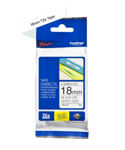 Lot De 5 Rubans étiquettes Pour Brother TZe-MQG35 - Blanc Sur Vert Citron - 12mm X 5m