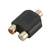 Matériels informatique adaptateur stéréo MCL Jack 3.5mm femelle  vers 2 x RCA femelle infinytech Réunion