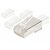 Matériels informatique connecteur 8-8 RJ45 blindé avec insert par 10 infinytech Réunion