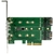 Adaptateur STARTECH 3 ports SSD M.2 (NGFF) sur PCIe 3.0 infinytech Réunion 1