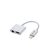 Accessoires téléphonie adaptateur écouteur et chargeur DEVIA pour iPhone infinytech Réunion 1