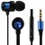 Accessoires téléphonie écouteurs VOLKANO VK-1007-BL Bleu infinytech Réunion 1