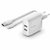 Accessoires téléphonie chargeur secteur BELKIN 2 USB-A avec câble Lightning de 1m Blanc infinytech Réunion 1