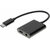 Matériels informatique Adaptateur USB Type-C vers prise casque stéréo 3.5 mm avec alimentation infinytech Réunion 1
