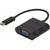 Matériels informatique adaptateur USB 3.1 Type-C vers VGA infinytech Réunion 1