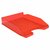 Matériels bureautique corbeille à courrier FLUOR Rouge infinytech Réunion 1