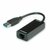 Matériels informatique adaptateur USB 3.0 vers RJ45 Gigabit Noir infinytech Réunion 1