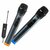 Matériels audio pack 2 microphone dynamique D2 DIFFUSION sans fil infinytech Réunion 01