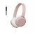 Matériels audio casque micro JVC HA-S31M-W Rose infinytech Réunion 06