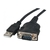 Matériels informatique covertisseur USB type A mâle vers RS-232 DB9 mâle infinytech Réunion 01