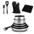 Petit électroménager batterie de cuisine 10 pièces KITCHEN COOK TFI Titane10 infinytech Réunion 01