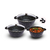 Petit électroménager Set 12 pièces Faitouts 32-36-40cm TECHWOOD TP6-FT364 infinytech Réunion 03