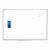 Matériels bureautique Tableau blanc 900 x 1200 mm magnétique blanc infinytech Réunion 01