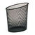 Matériels bureautique Corbeille à papier en métal Mesh Noir ALBA 18 litres infinytech Réunion 01