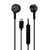 Accessoires téléphonie écouteurs KONROW KE-BTC Type-C 1,2m Noir infinytech Réunion 01