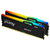 Matériels informatique mémoire DIMM KINGSTON 2x32Go DDR5 5600 MHz Fury Beast RGB KF556C40BBAK2-64 infinytech Réunion 01