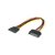 Matériels informatique rallonge d'alimentation SATA 20cm infinytech Réunion 01