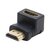 Matériels informatique adaptateur HDMI Or Male Femelle coude 90 infinytech Réunion