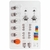 Accessoires auto coffret d'ampoules de remplacement H7 avec 18 ampoules et 12 fusibles infinytech Réunion 02
