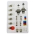 Accessoires auto coffret d'ampoules de remplacement H4 et 12 fusibles infinytech Réunion 03