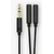 Matériels informatique doubleur jack audio 3.5mm GEEK MONKEY 20cm infinytech Réunion 01