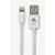 Accessoires téléphonie câble GEEK MONKEY USB vers Lightning 2.1A Charge Rapide 1m Blanc infinytech Réunion 01