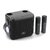 Matériels audio enceinte karaoké DYNABASS DBE50 Noire infinytech Réunion 01