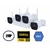 Vidéosurveillance kit UNIVIEW UV-KIT114-B42W NVR + 4 caméras 2MP IP67 Wi-Fi infinytech Réunion 01