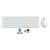 Pack clavier souris RAPOO 9700M Sans Fil et Bluetooth Blanc infinytech Réunion 01