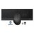 Matériels informatique pack clavier souris RAPOO 9500M Noir infinytech Réunion 01