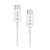 Accessoires téléphonie câble DEVIA Smart Series USB-C PD 20V 3A 60W 2m Blanc infinytech Réunion 01