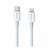 Accessoires téléphonie câble DEVIA USB-C Mâle vers Lightning PD 20W 3A 2m Blanc infinytech Réunion 01
